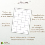 Etiquettes autocollantes GénéraMax