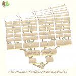 Assortiment de 6 feuillets d'Extension