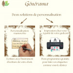 Personnalisation possible du Générama