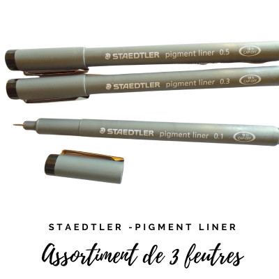 Staedtler Assortiment de 3 feutres