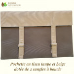 Pochette en tissu