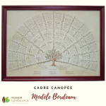 Encadrement Canopée - modèle "Bordeaux"