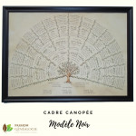 Encadrement Canopée - modèle "Noir"