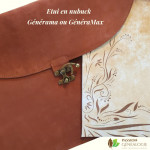 Etui cuir nubuck Générama