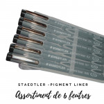 Staedtler Assortiment de 6 feutres