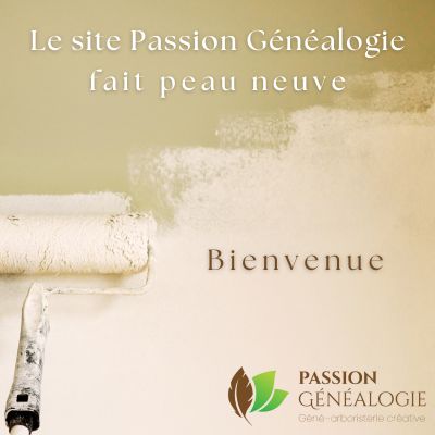 Le site Passion-Généalogie fait peau neuve !